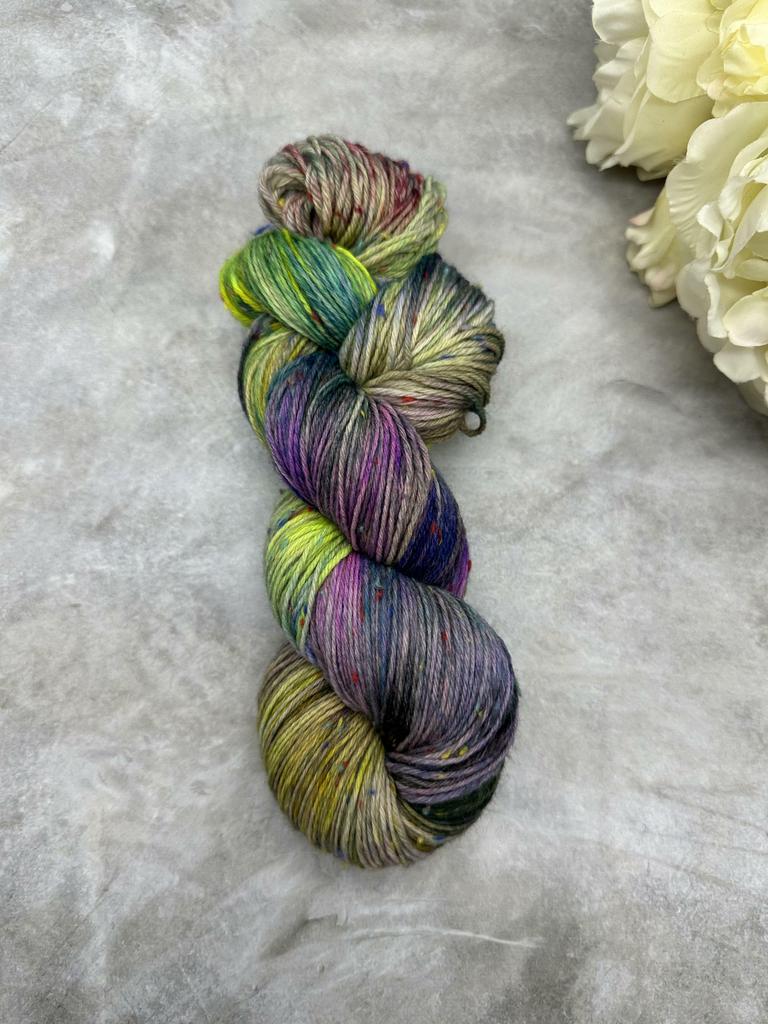 Твид  Разноцвет с разноцветными крапушками