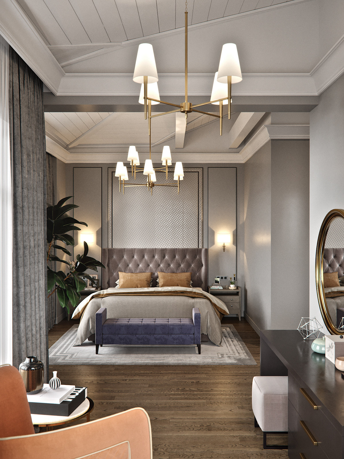 Комплект мебели для спальни ROYAL Soft
