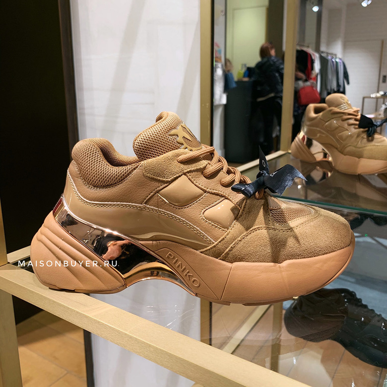 кроссовки Pinko Rubino caramel / карамель р-р 40 SH0004G