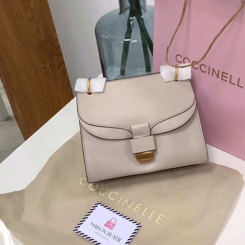 сумка Coccinelle phebe saffiano мини цвет seashell / беж HB0005G