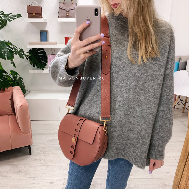 сумка Coccinelle Carousel цвет mars dust HB0073S HB0073M