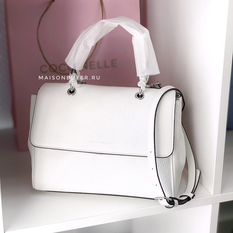сумка Coccinelle M Taylor цвет white / белый HB0119M