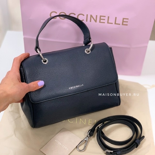 сумка Coccinelle M Taylor цвет navy / синий HB0120M