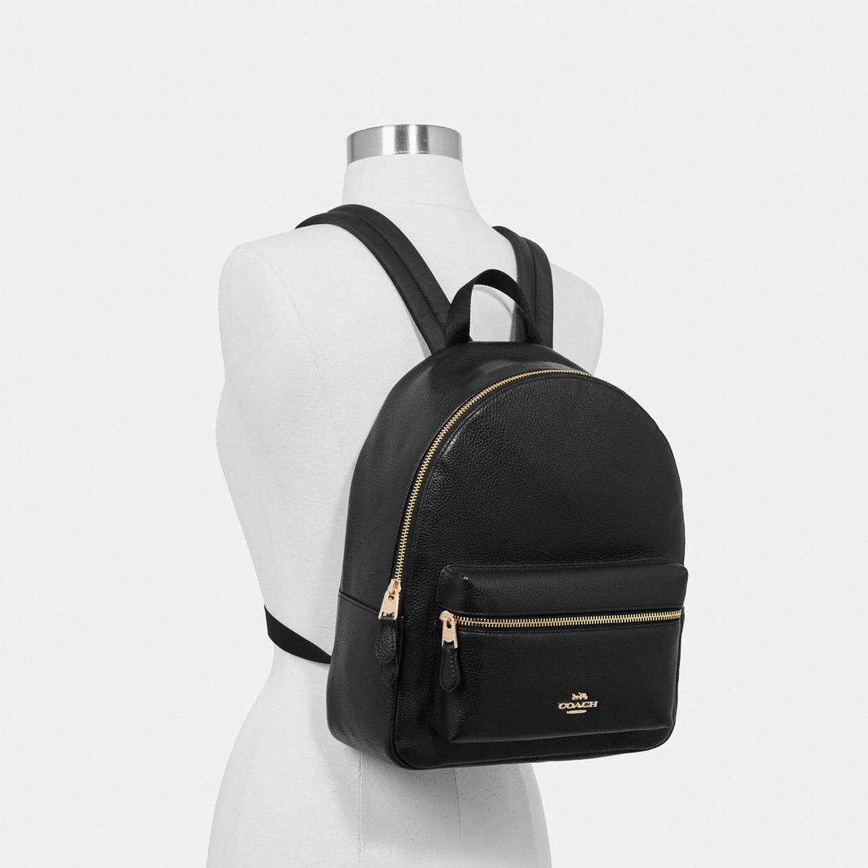 рюкзак Coach Charlie M backpack цвет black / черный BPCharlie01M