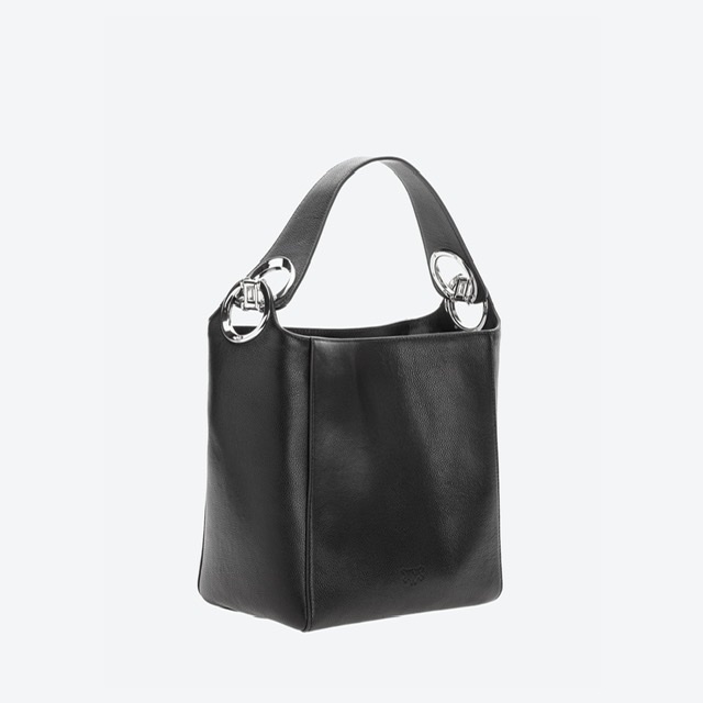 сумка PINKO INFINITY BIG BUBBLES SS21 цвет Nero / черный HBINFINITY02L