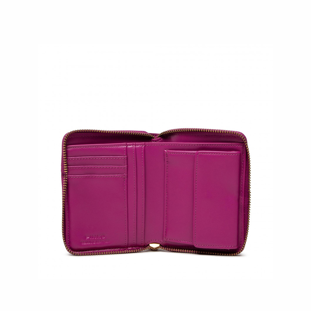 кошелек PINKO ZIP-AROUND WALLET AW21/22 цвет FESTIVAL FUCHSIA / Фуксия PINKOWALLET05S