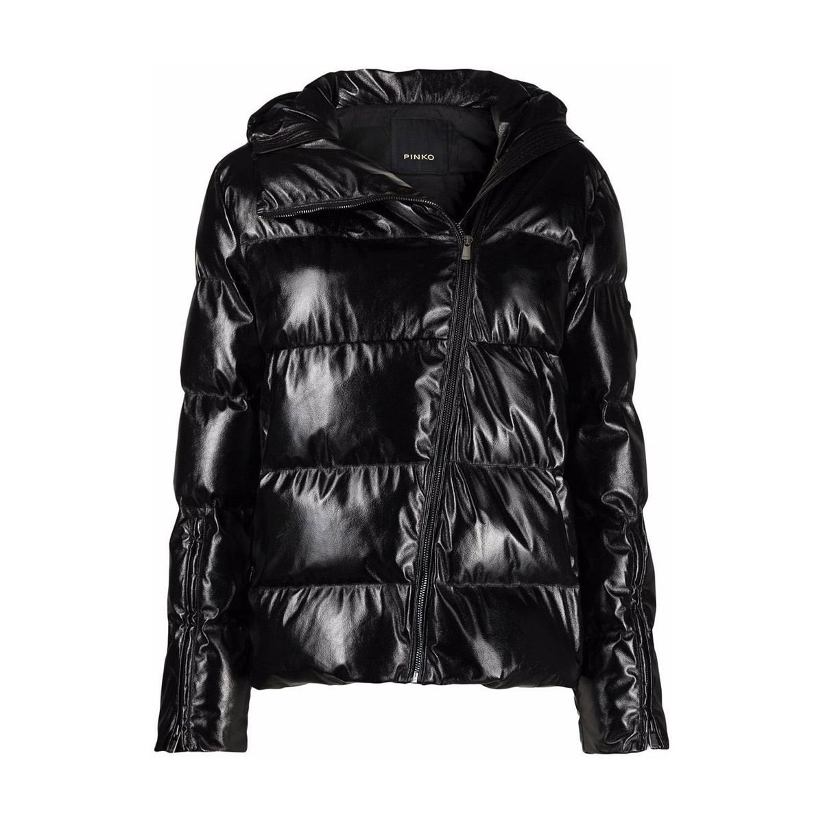 пуховик PINKO ROCKAWAY DOWN JACKET AW'21/22 цвет Black / Черный PINKOPUFFER13