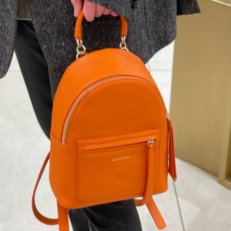 рюкзак COCCINELLE AZALEA цвет Arancio / Оранжевый BPAZALEA64S