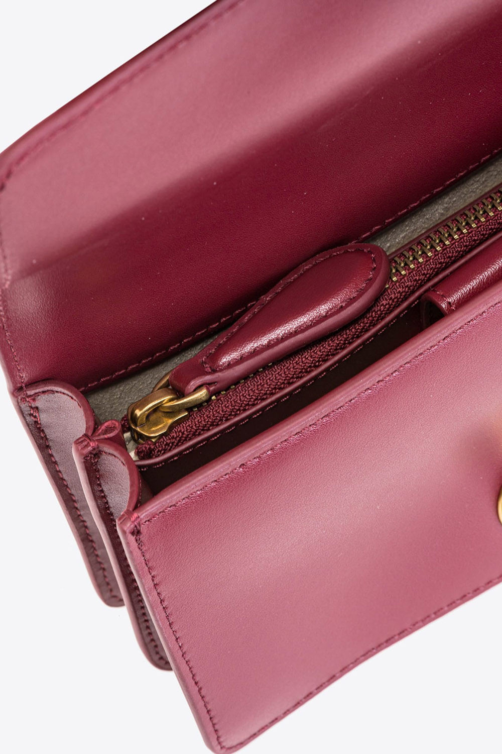 сумка MINI LOVE SIMPLY SS21 цвет CORDOVAN TAN / бордо HBSIMPLY212214S