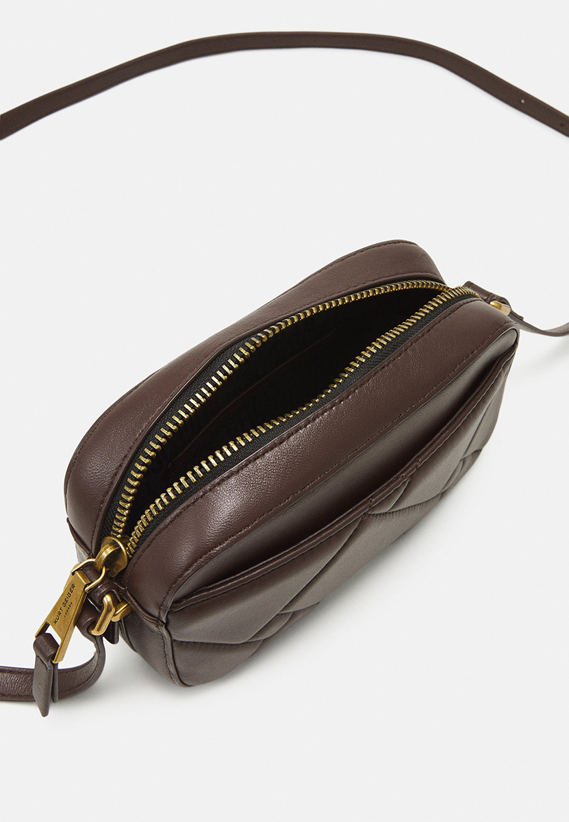 KURT GEIGER KENSINGTON CAMERA BAG Brown / шоколад