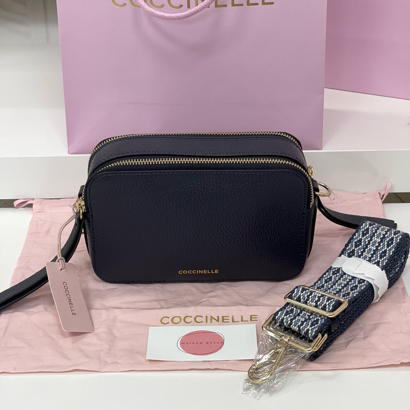 сумка COCCINELLE JEN CAMERA BAG Navy Blue / Темно-синий