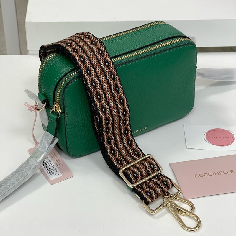 сумка COCCINELLE JEN CAMERA BAG Grass Green