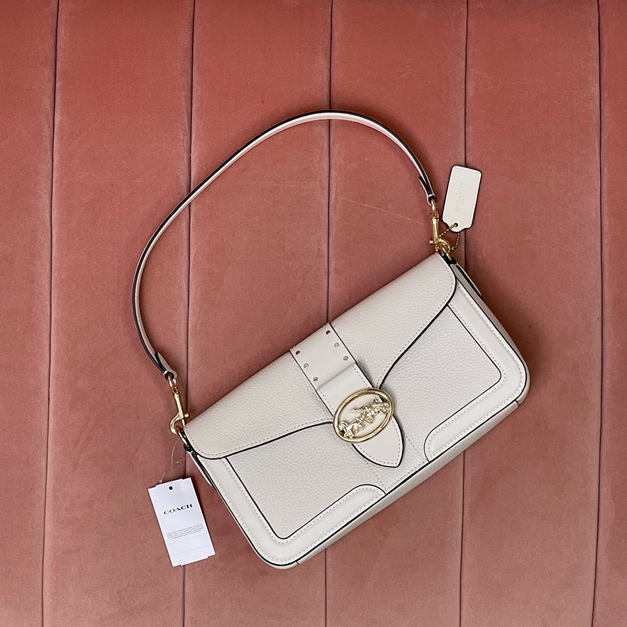 сумка COACH Georgie Shoulder Bag Chalk COGeorgie02S