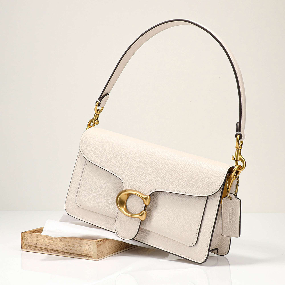 сумка COACH TABBY 26 SHOULDER BAG 26 Chalk / молочный HBTabby2603