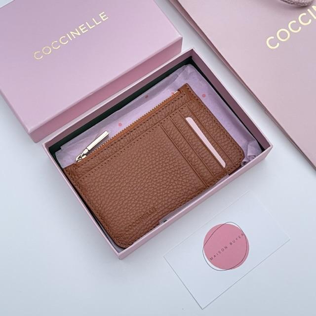 COCCINELLE DOCUMENT HOLDER Caramel / Карамель 100014