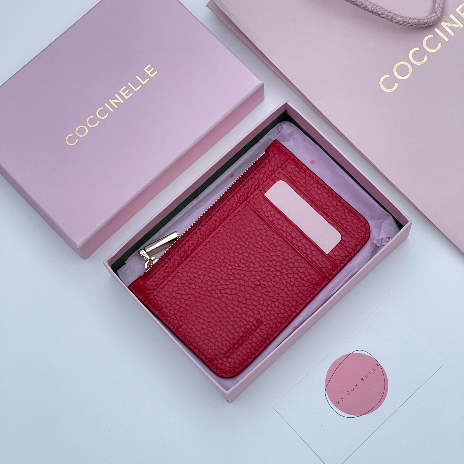 Кардхолдер COCCINELLE DOCUMENT HOLDER Ruby / Красный CODOHOLD70