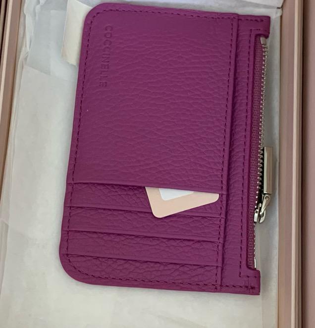 КАРДХОЛДЕР COCCINELLE CARDHOLDER Dahlia / Фуксия M00704