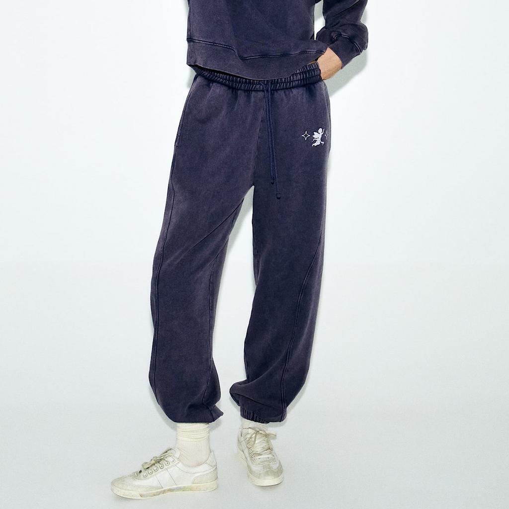 ДЖОГГЕРЫ ZARA FADED-EFFECT JOGGER TROUSERS ЦВЕТ BLUE / СИНИЙ M00459