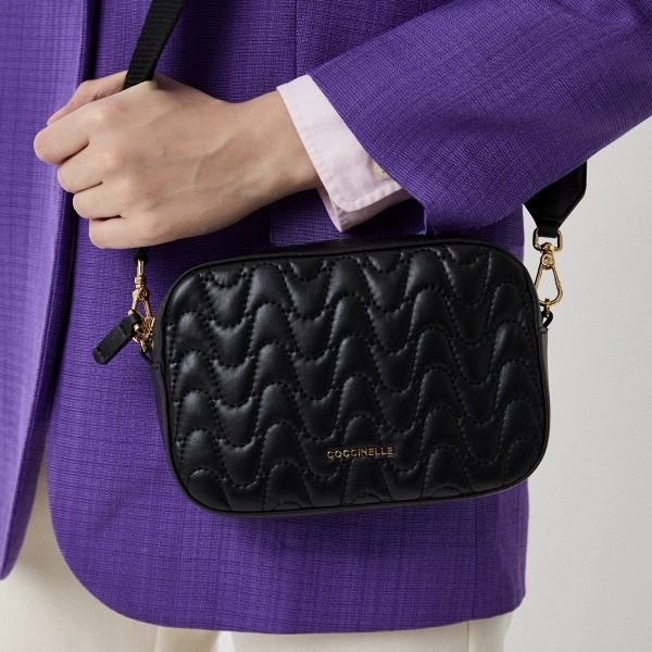 COCCINELLE TEBE MATELASSE Noir / Черный M00787