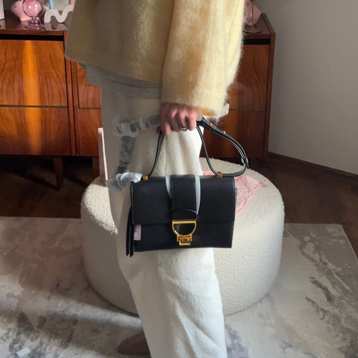 СУМКА COCCINELLE ARLETTIS SHOULDER BAG Noir / Черный M00790