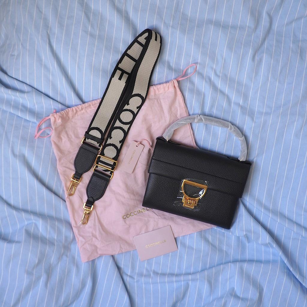 СУМКА COCCINELLE ARLETTIS SIGNATURE Noir / Черный M00793