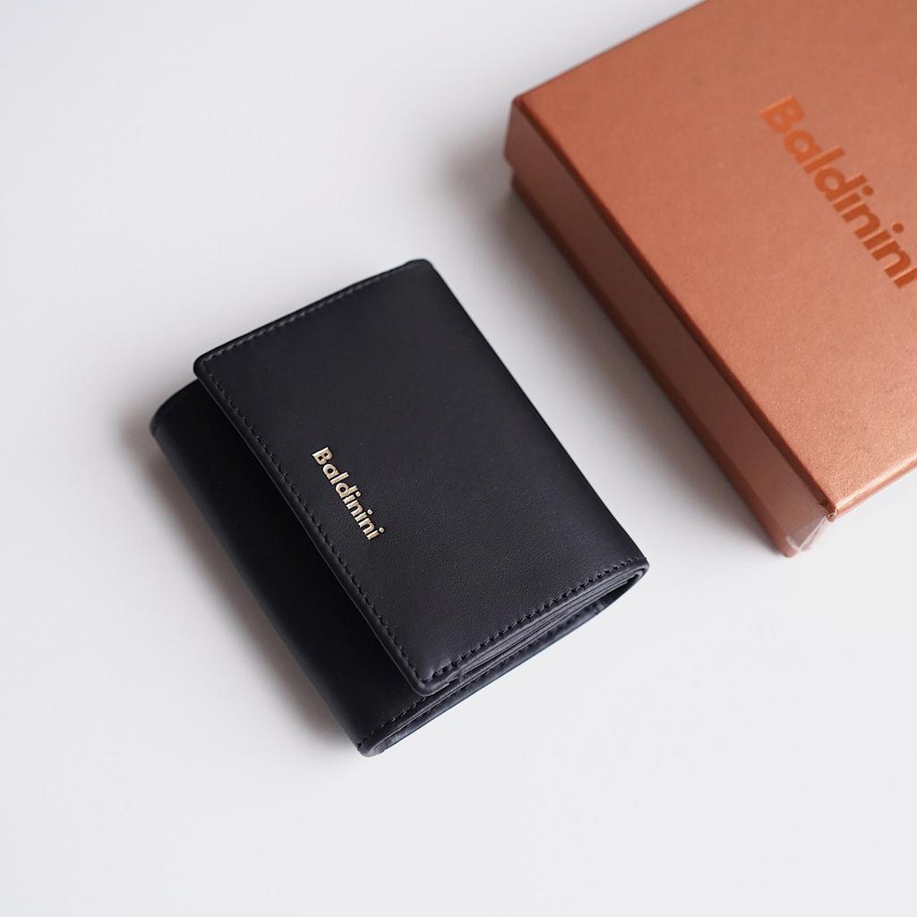 МИНИ КОШЕЛЕК BALDININI SMALL COIN PURSE WOMAN FIRENZE цвет Nero / черный M00112