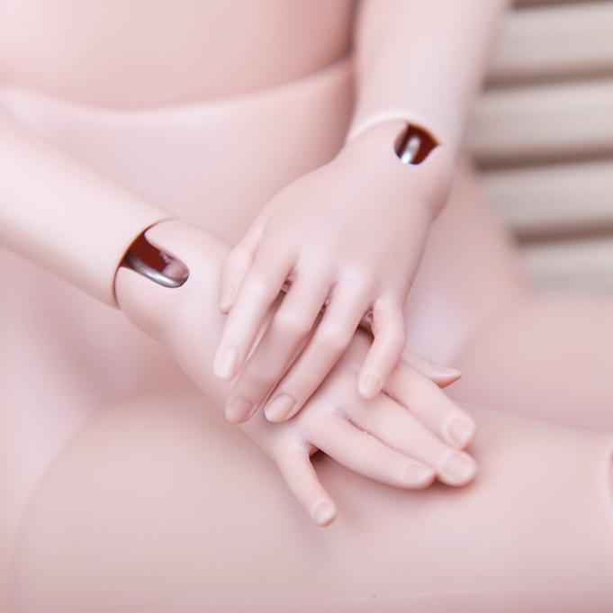 MSD Hands + Ballet feet set Caramel