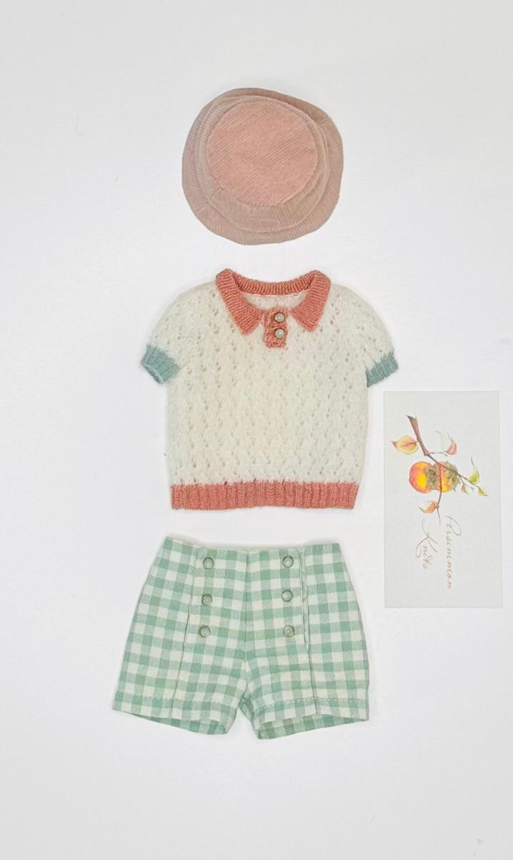 Persimmon knits MSD outfit