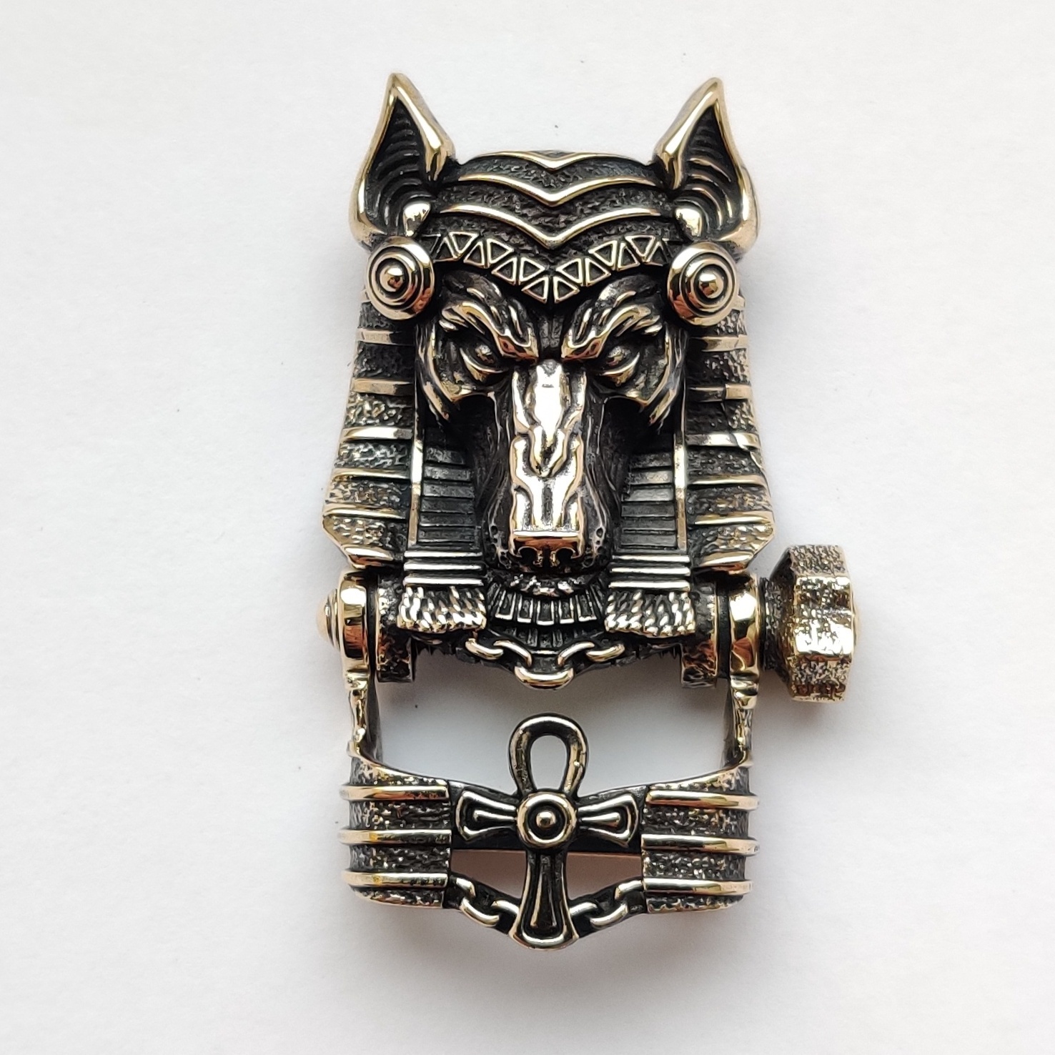 Фурнитура для браслетов "Анубис", бронза