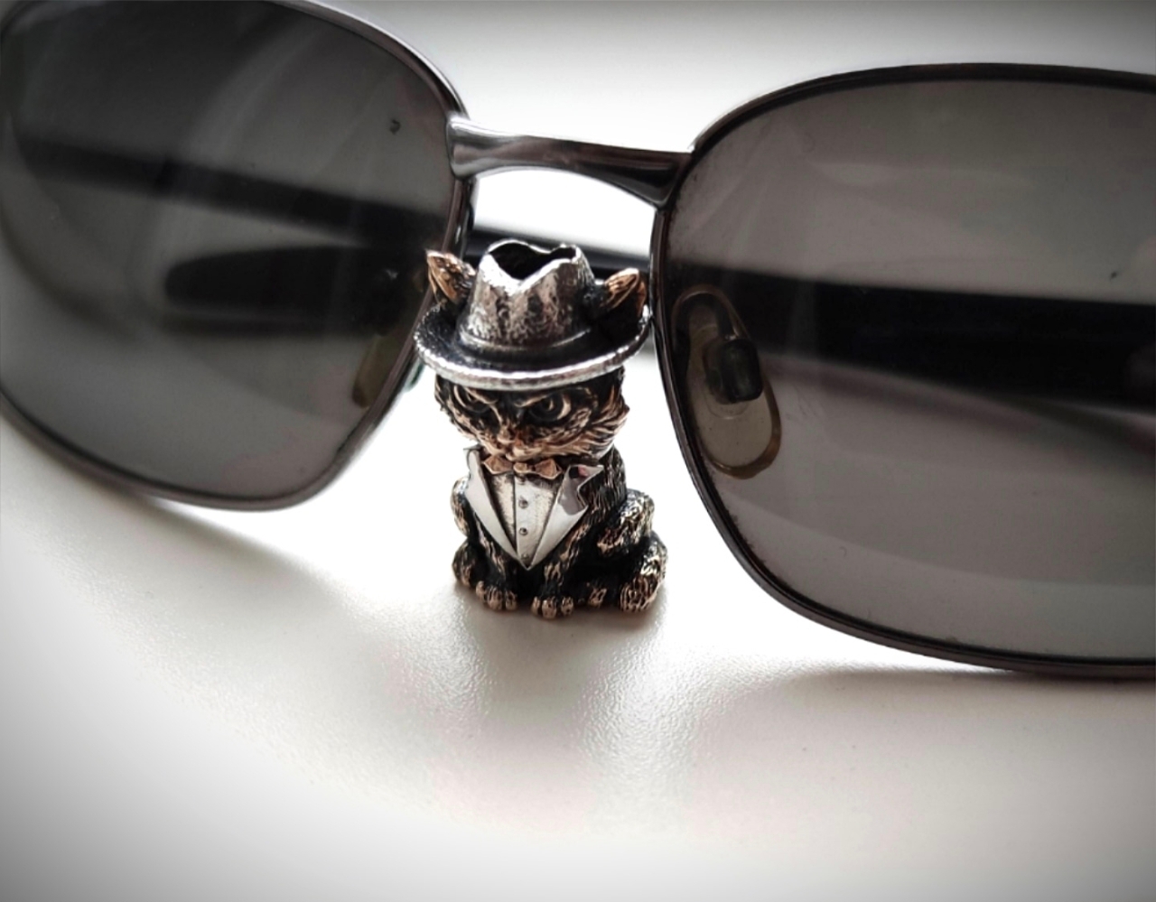 Бусина клубная темлячная "Франтик", биметалл, ограниченный тираж