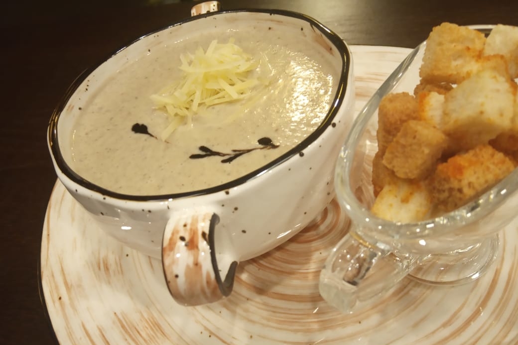 Грибной суп пюре