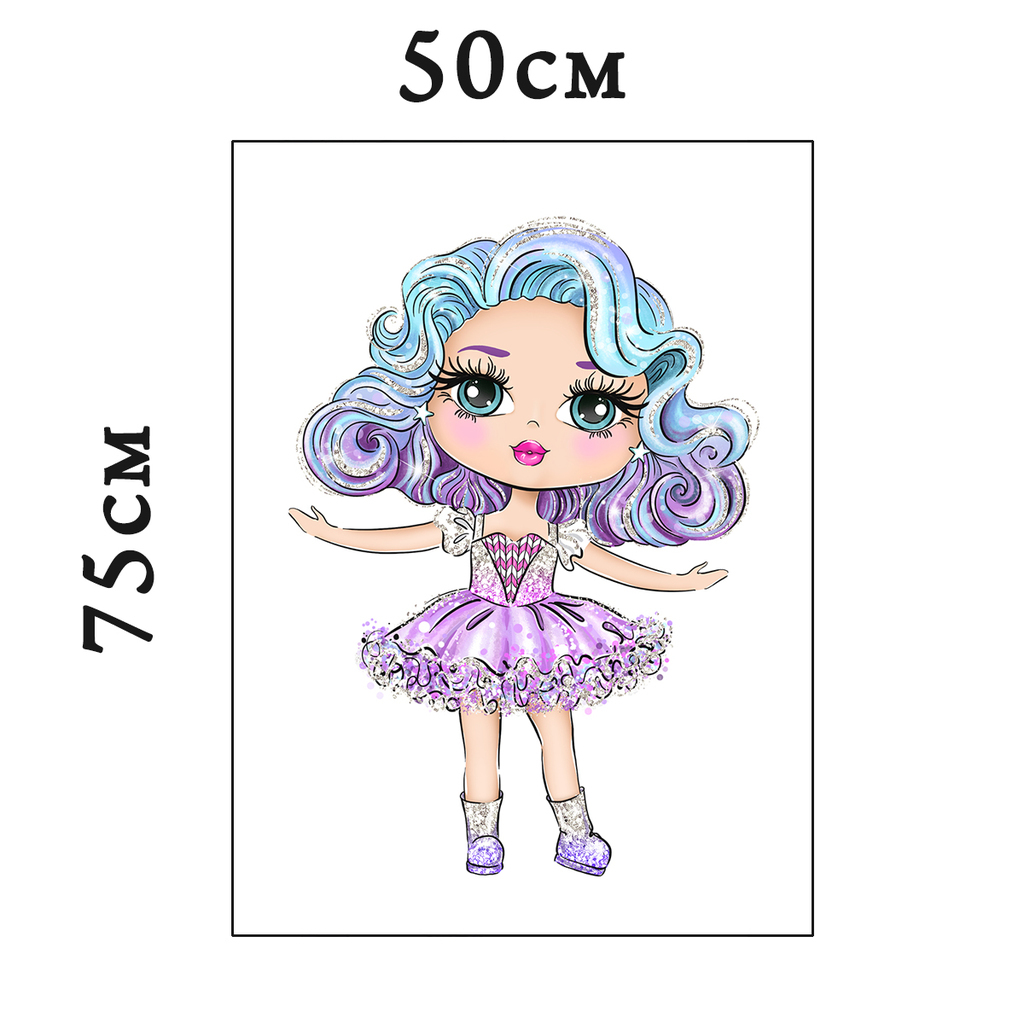 Плюшевая панель #10433 - 50х75см