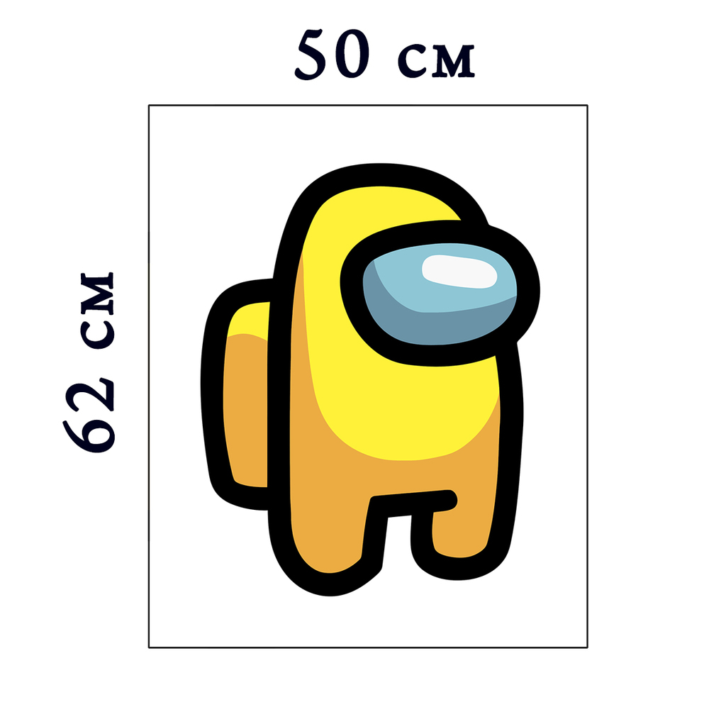 Плюшевая панель #10367 - 50х62см