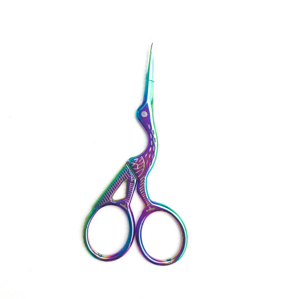 Ножницы Птички #NP0004 - Радужные