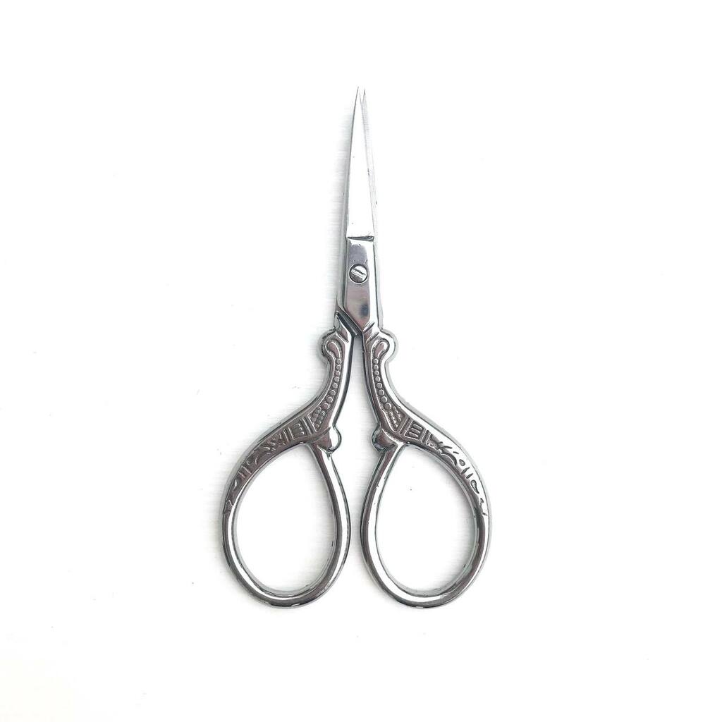 Мини-ножницы ровные #MN0001 - Серебристые