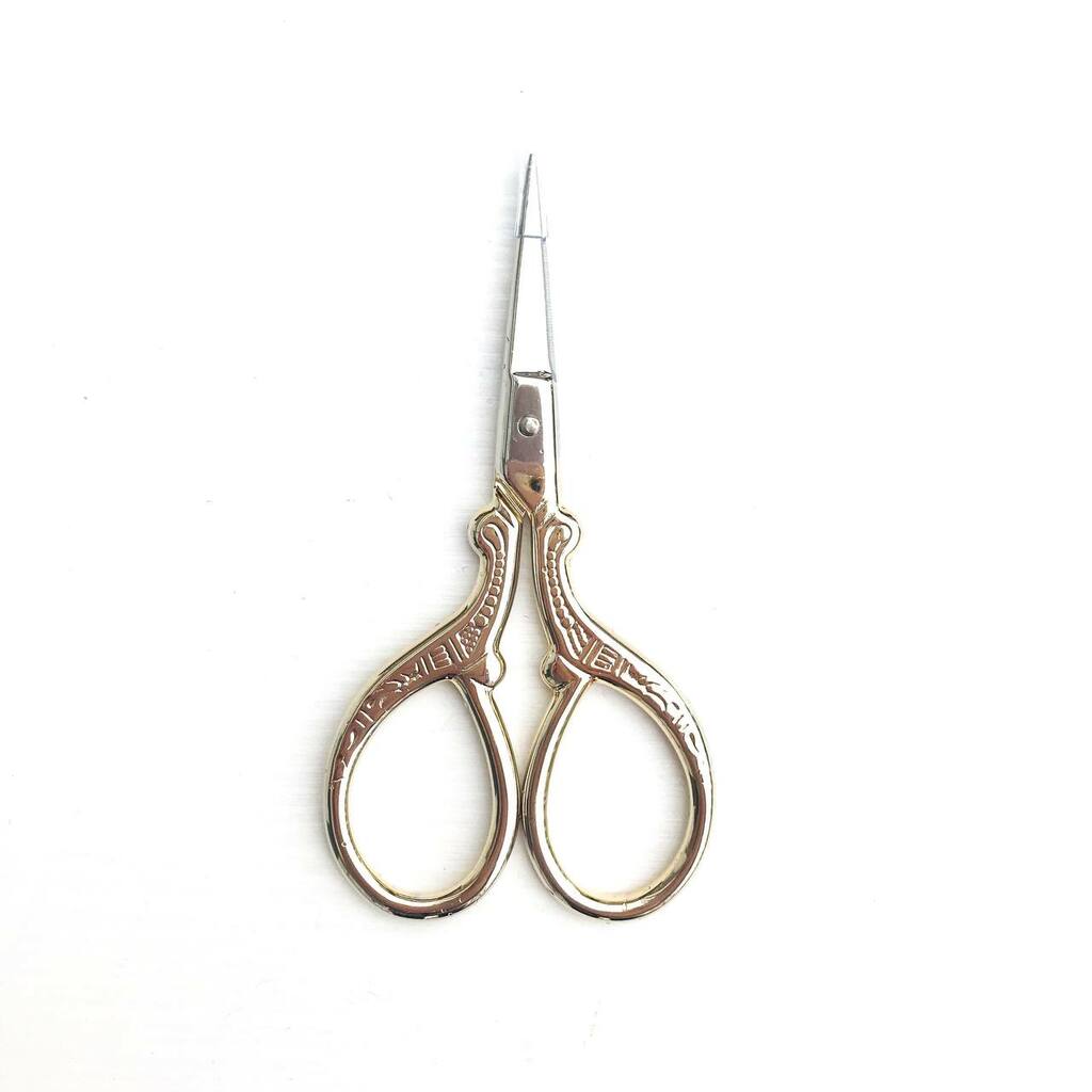 Мини-ножницы ровные #MN0002 - Желтые