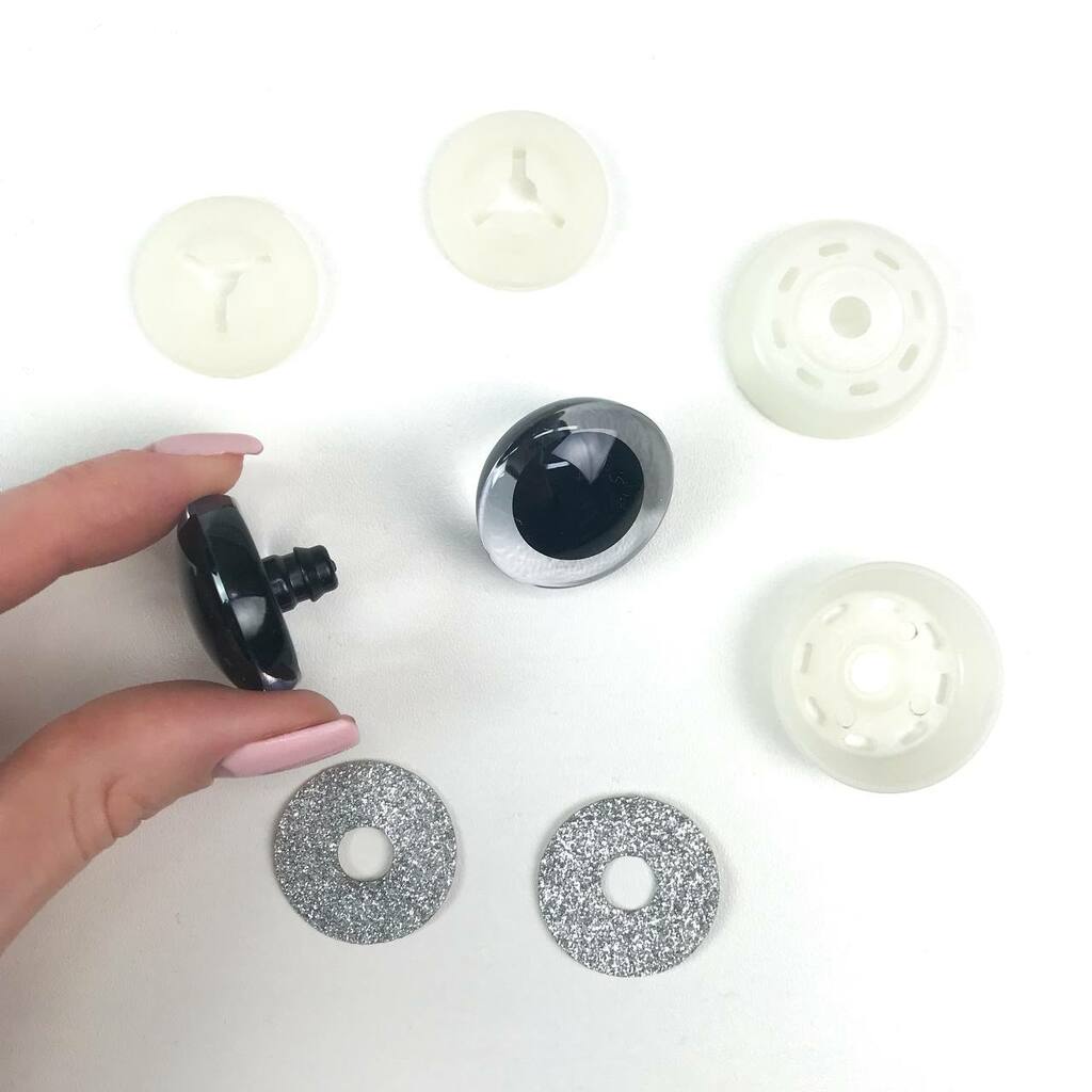 Глаза для игрушек 30 мм (1 пара)