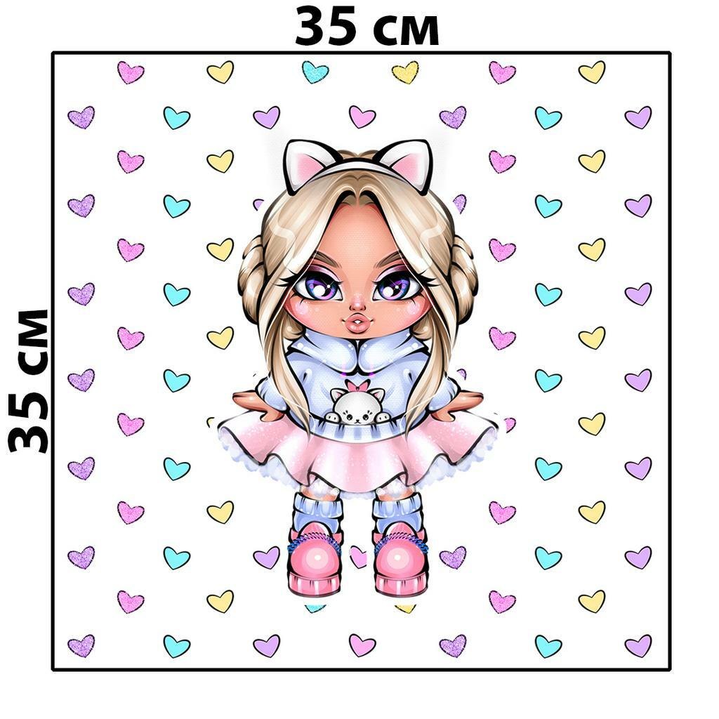 Плюшевая панель #21807 - 35х35см