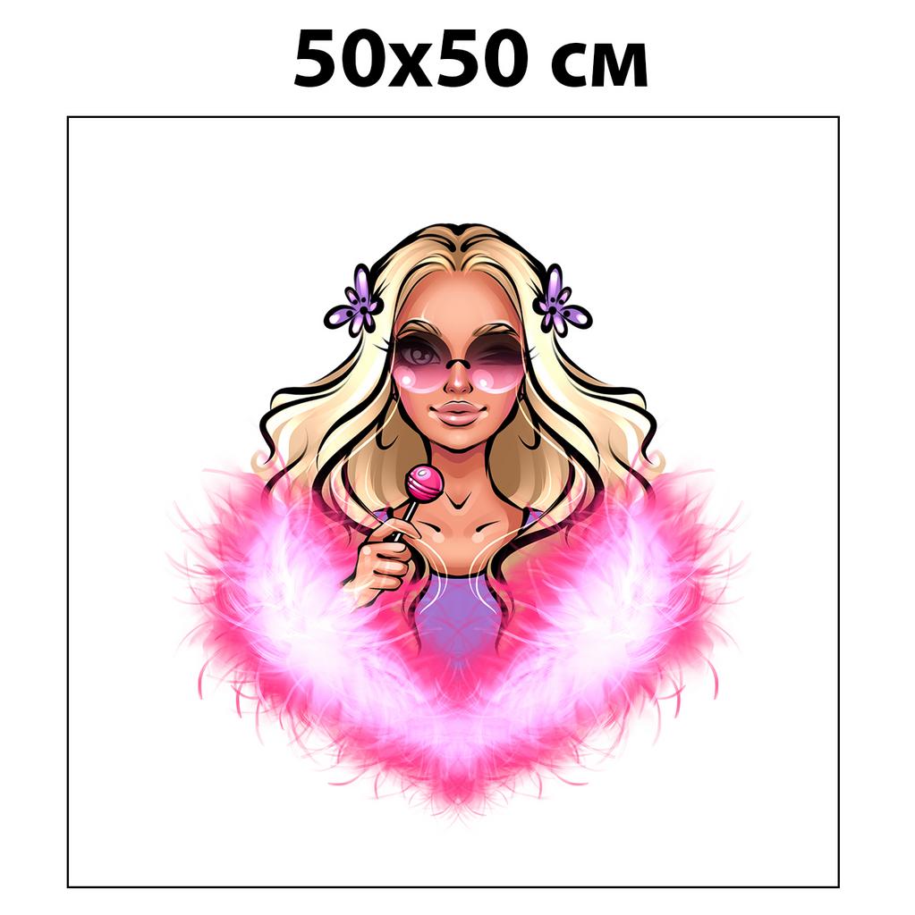 Плюшевая панель #21103 - 50х50см