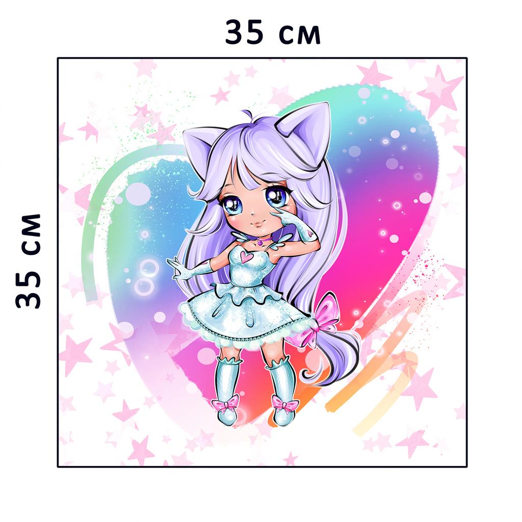 Плюшевая панель #30701 - 35х35см