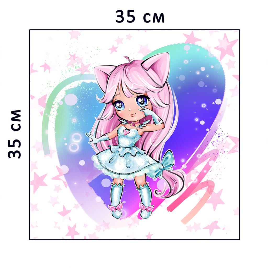 Плюшевая панель #30703 - 35х35см