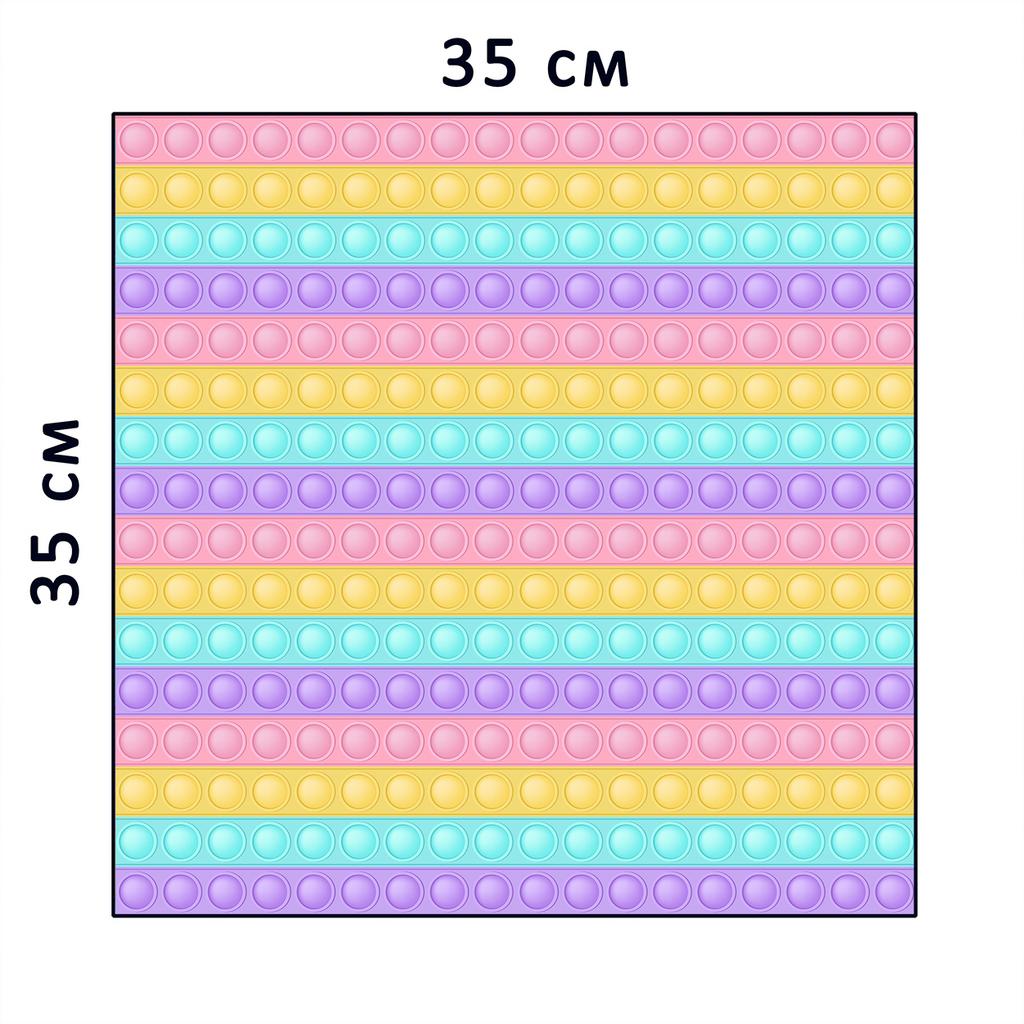 Плюшевая панель #30746 - 35х35см