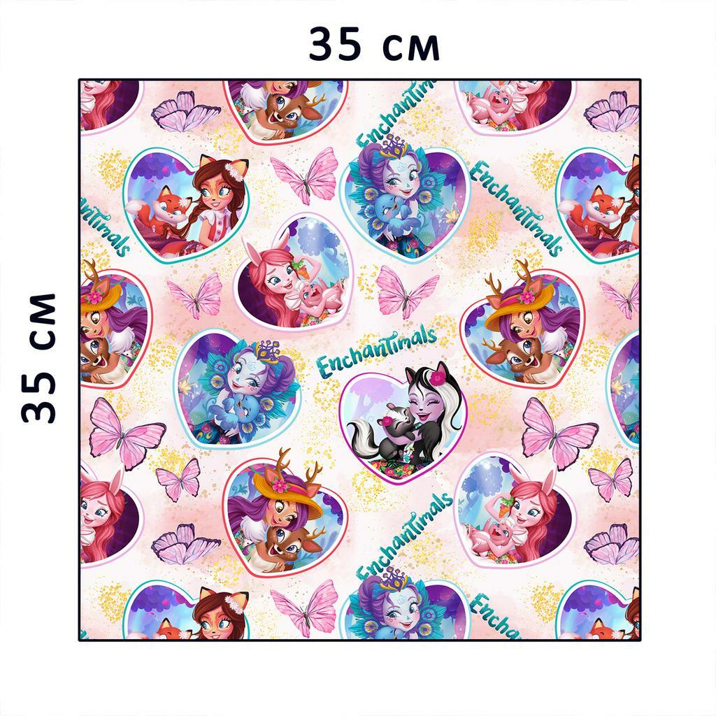 Плюшевая панель #30749 - 35х35см