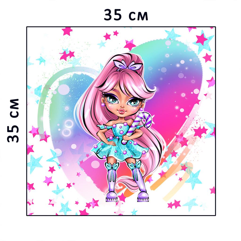 Плюшевая панель #30764 - 35х35см