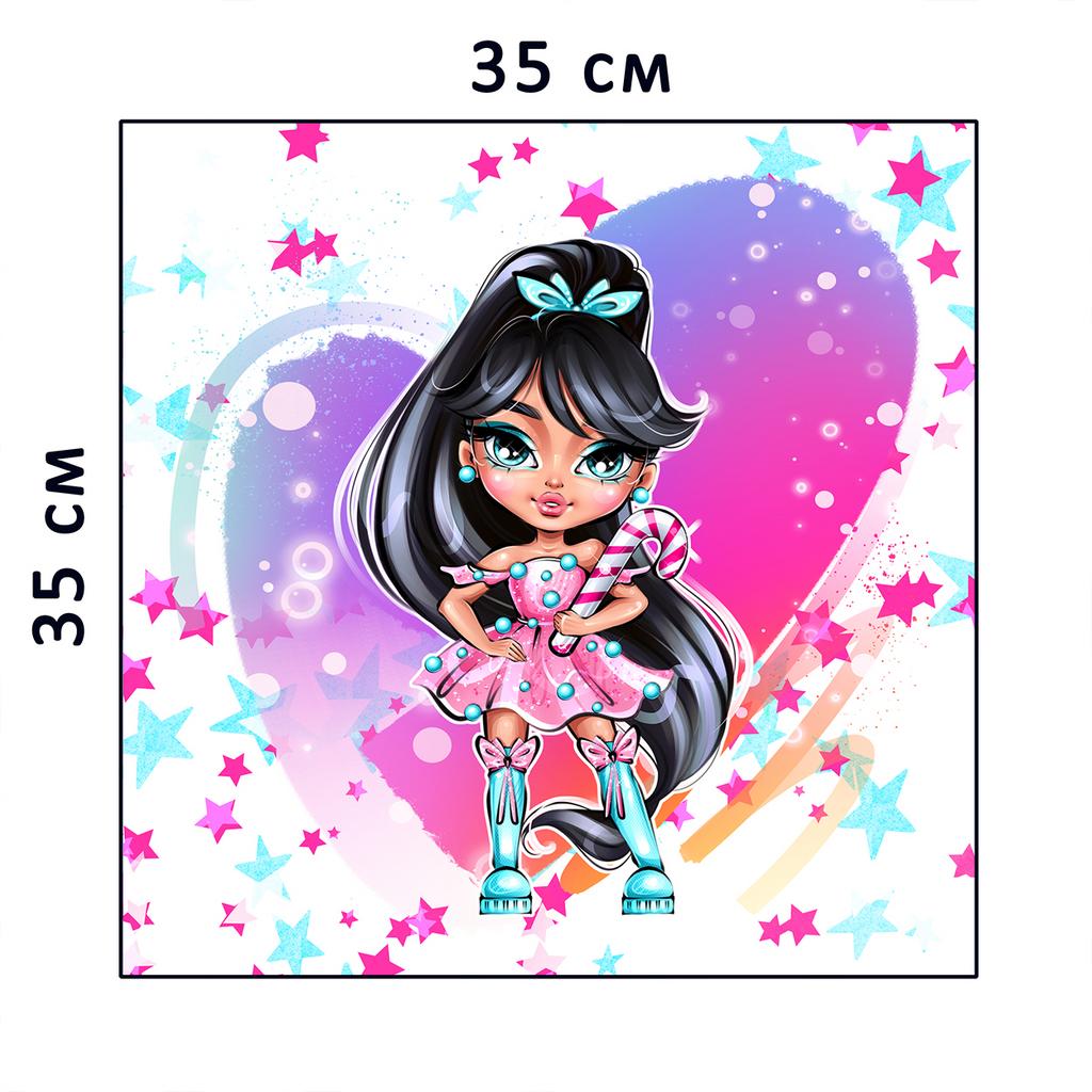 Плюшевая панель #30766 - 35х35см