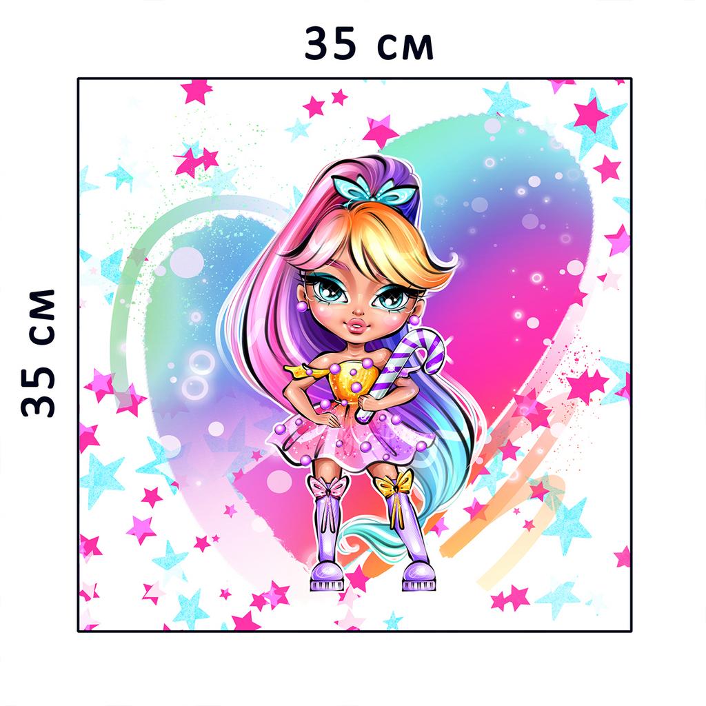 Плюшевая панель #30767 - 35х35см