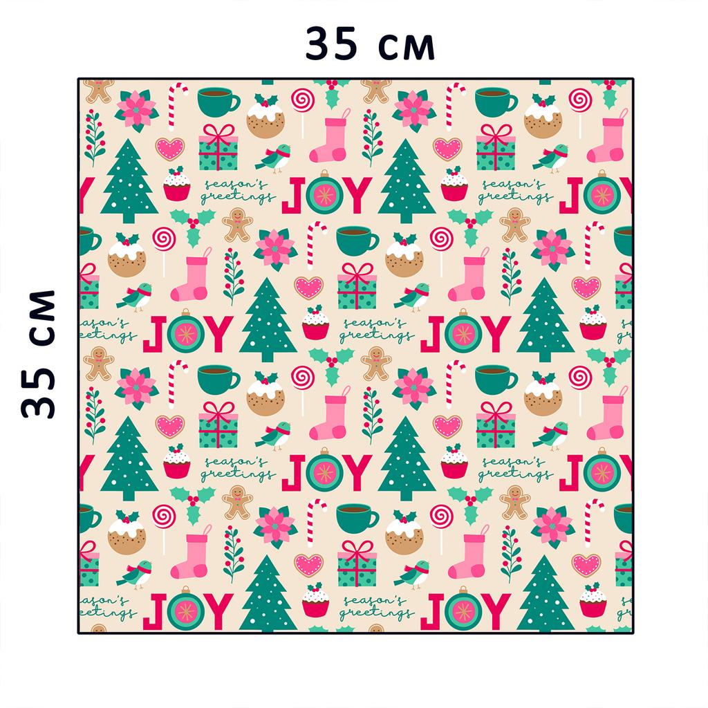 Плюшевая панель #30819 - 35х35см