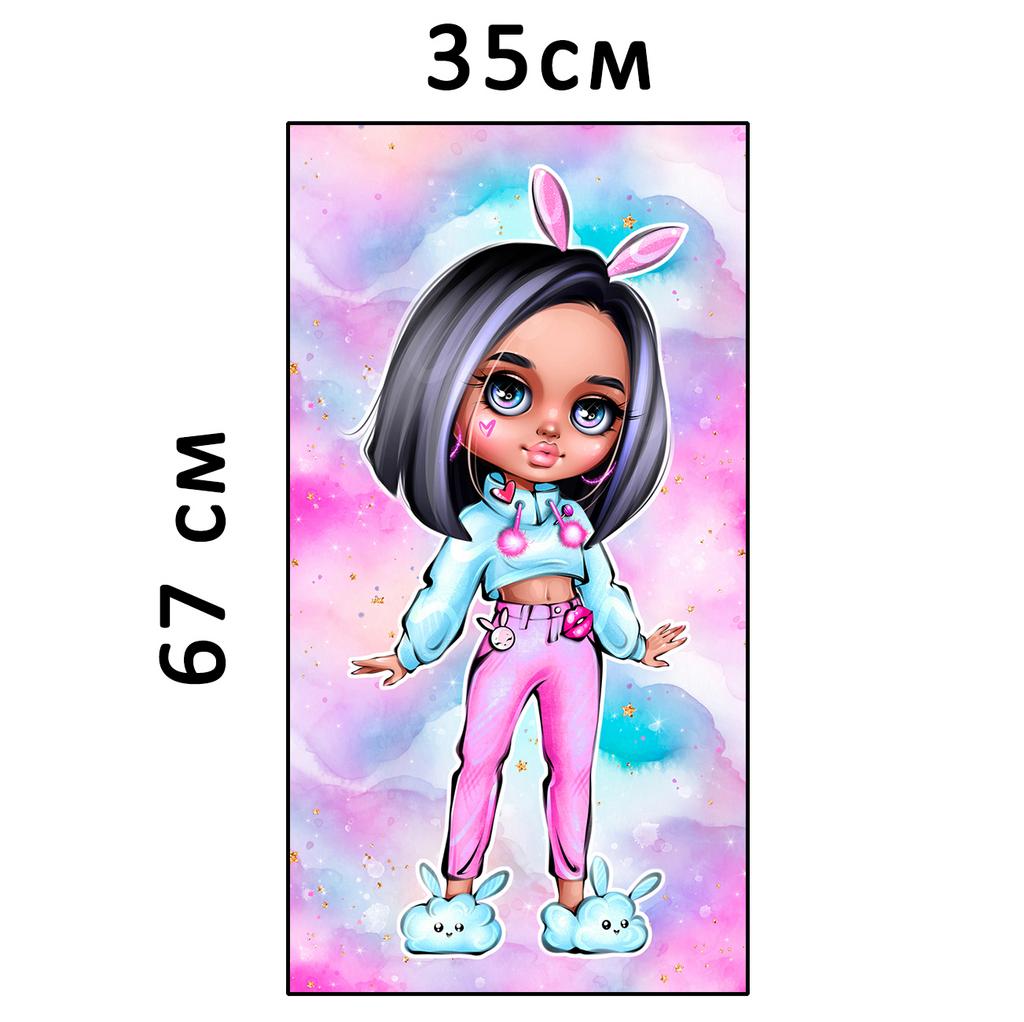 Плюшевая панель #31548 - 35х67см