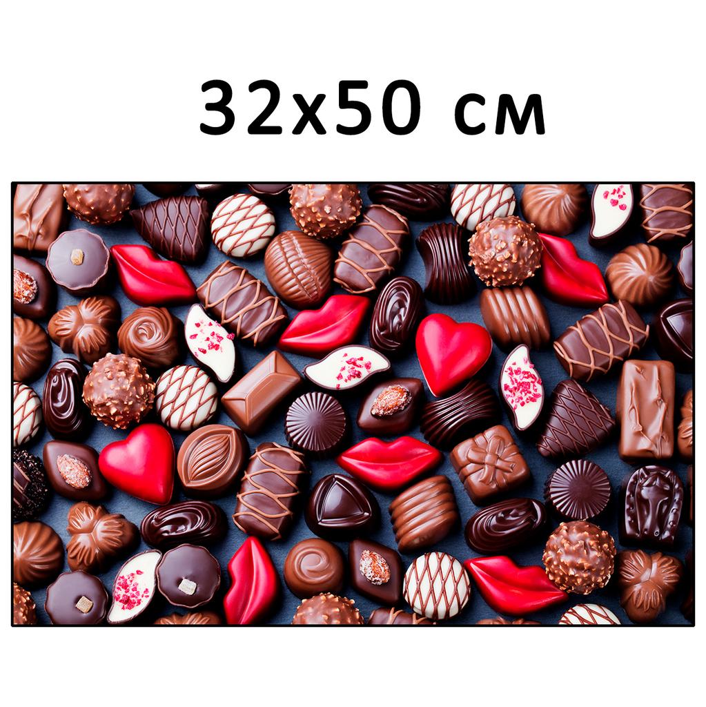 Плюшевая панель #31303 - 32х50см