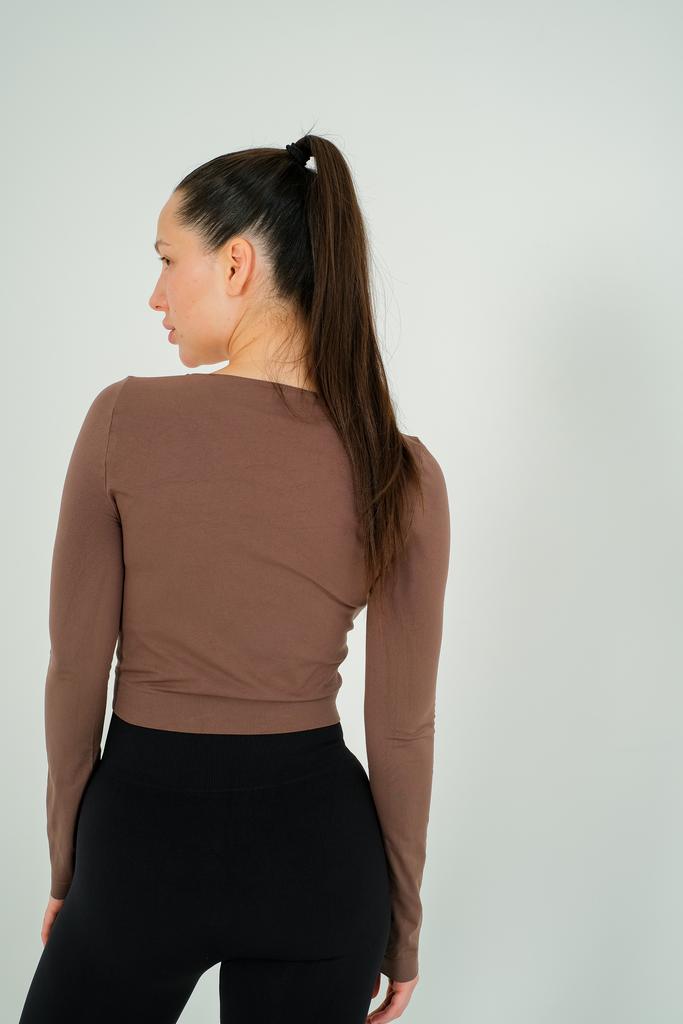 Лонгслив Crop